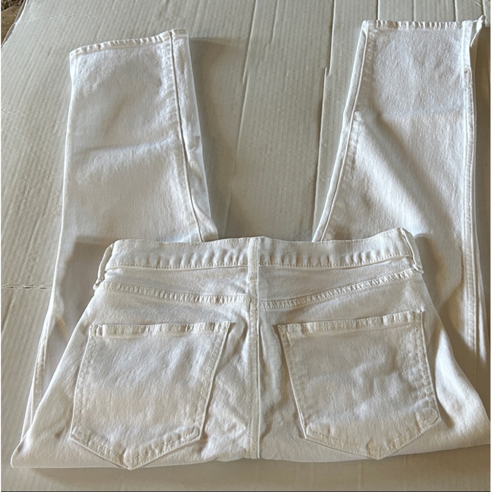 GAP Women’s White Straight Leg Petite - Picture 6 of 6